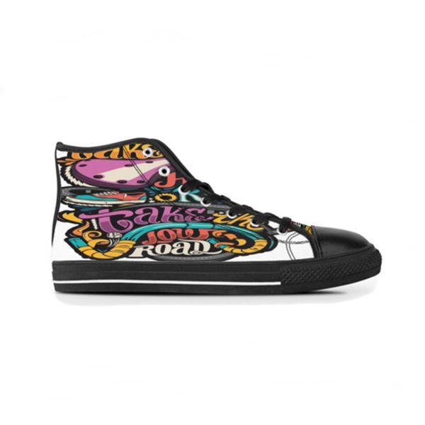 

designer customs shoes diy for mens womens men black high trainers sports sneakers shoe runners customized size 38-45 color45