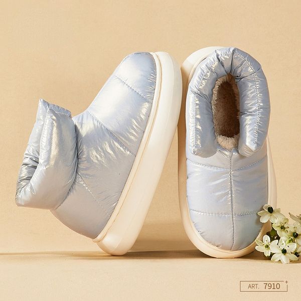 

boots cute plush cotton shoes female winter outdoor non-slip light down leisure women's snow boot platform keep warm footwear 221114, Black