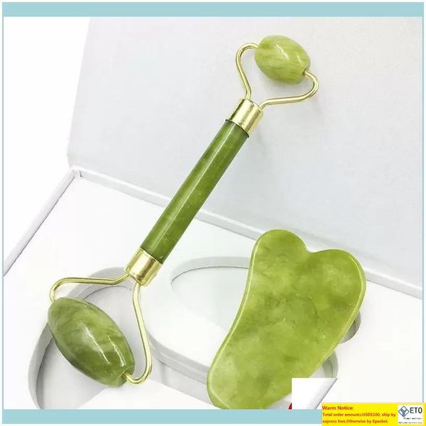 

jade roller with gift box heart guasha scra board slimming face lifting masr facial skin beauty jllwbz drop deliv mas health beautynatural