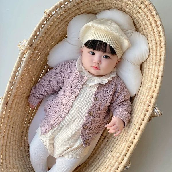 

pullover infant baby sweater fashion knitted cardigan coat baby boys girls sweater coat autumn spring korean style long sleeve 221114, Blue