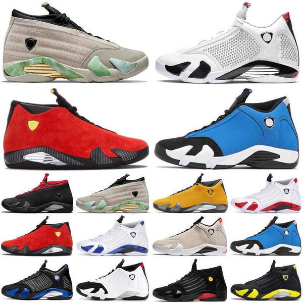 

14 14s men basketball shoes jumpman fortune red lipstick gym blue mens trainers sports sneakers top