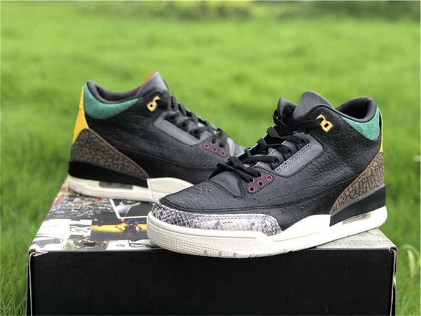 

shoes authentic air 3 se animal instinct 2.0 black white gorge green zoo snake crocodile outdoor sneakers sports original