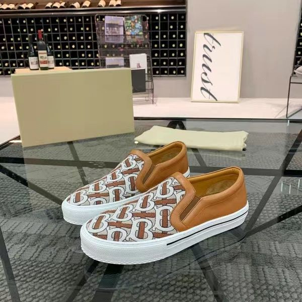 

vintage check cotton sneakers ale loafers casual shoes luxury designer men women striped shoes lace-up trainers platform size 35-44 with box, Black