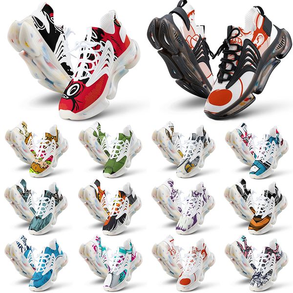 

customs shoes mens womens runnings shoe diys multis color black white grey triple red orange mens customized outdoor sports sneakers trainer