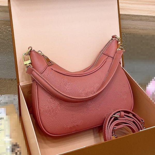 

totes evening bagatelle shoulder handbags underarm stray hobo embossed crossbody women lady purses m46112