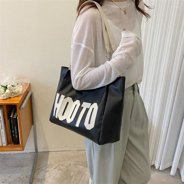 

shoulder bags simple bag trend color contrast letter chain large capacity fashionable commuting outdoor travel