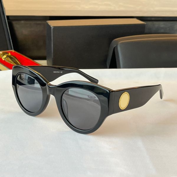 

cateye sunglasses 4353 gold black grey lenses sunglass women summer sunnies shades uv400 eyewear with box, White;black
