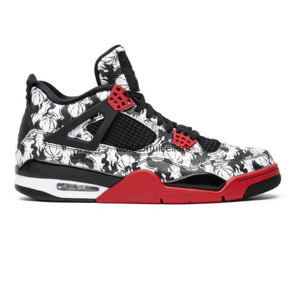 

4 tattooed basketball shoes sneakers bq0897 006 sports shoes basketball shoes