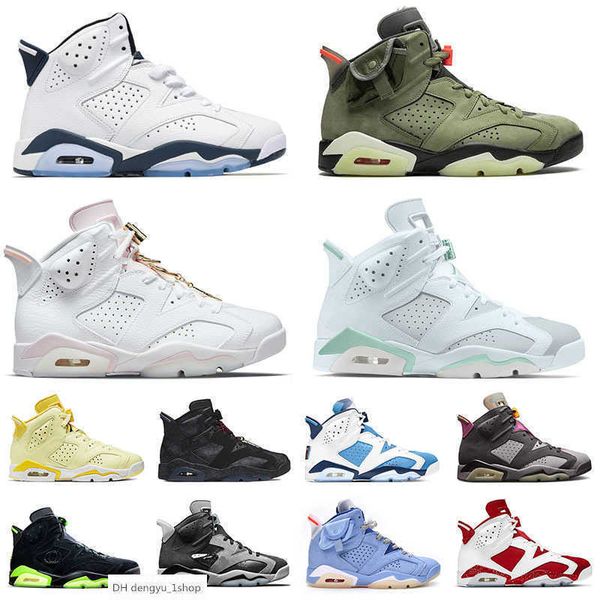 

mens womens jumpman 6 6s vi basketball shoes gold hoops tag singles day unc blue tiffany black infrared hare floral red oreo jordas