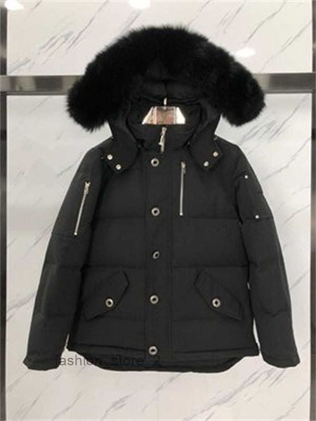 

moose men's down parkas 22ss casual mens moose jacket outwear outdoor doudoune man winter coat knuck clothings s-xxl i3ms, Black