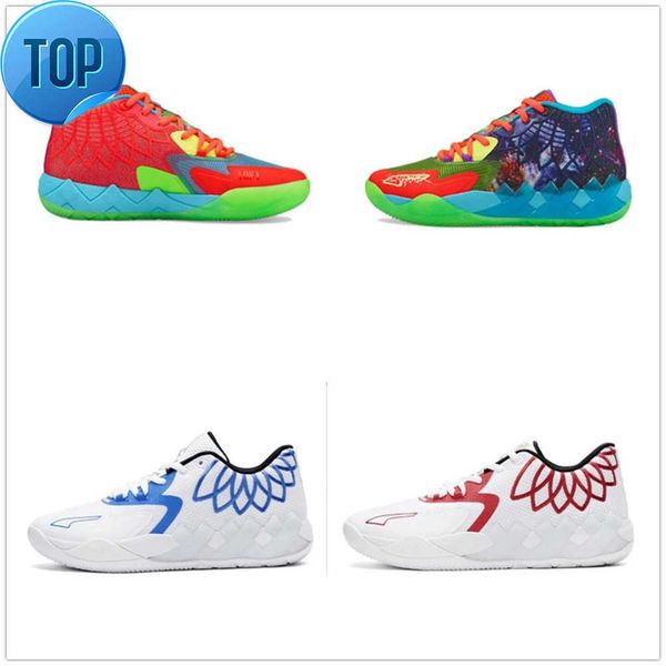 

with box three -ball all -generation all -star mb.1 lamelo boss basketball shoes