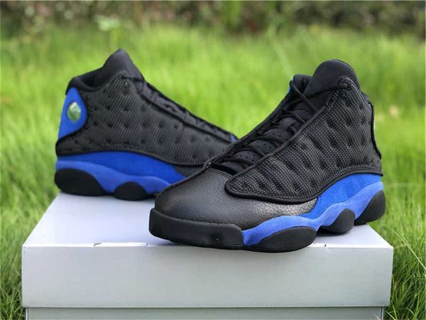 

shoes air authentic 13 hyper royal black white outdoor men 3m reflective real carbon fiber sneakers original