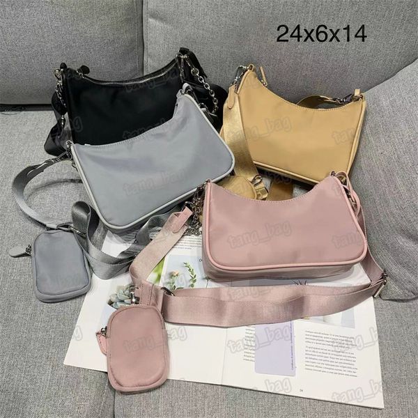 

designer ladies shoulder bag handbags cross body 2pcs hobos chain shoulder bags