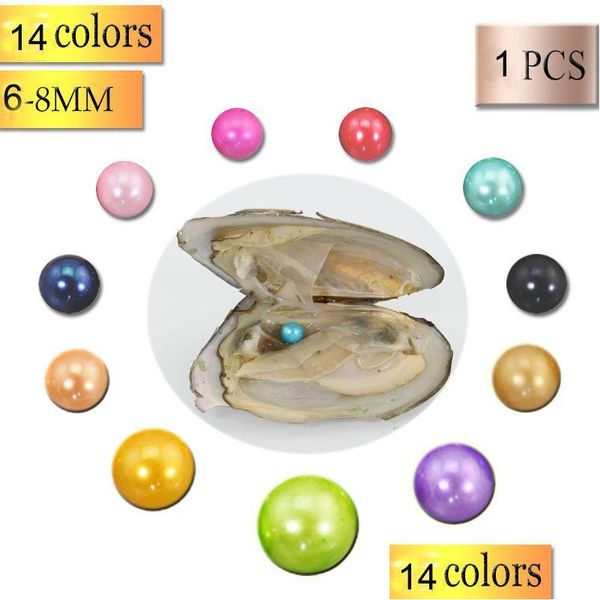 

pearl diy akoya pearl oyster round 67mm colors freshwater natural ctured in fresh mussel farm supply pp0025 drop delivery jewelry dhino, White