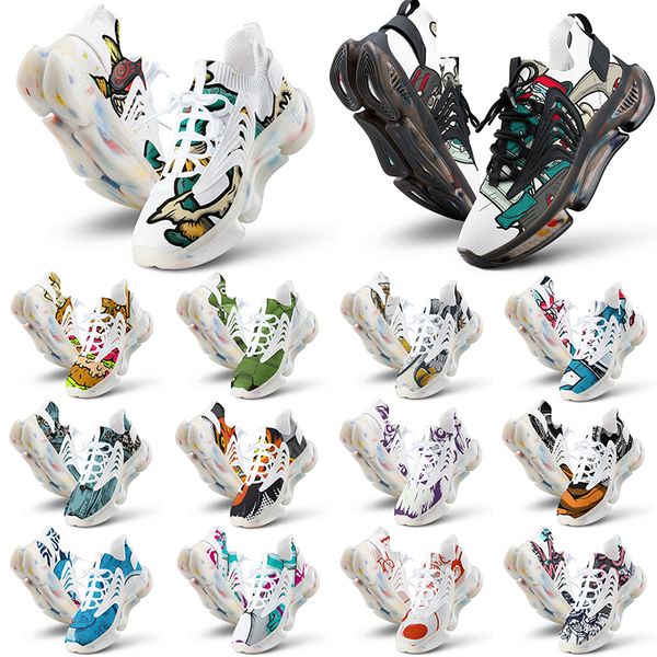 

customs shoes mens women running shoe diy multi color blacks white grey triple red orange mens customized outdoor sports sneakers trainers w