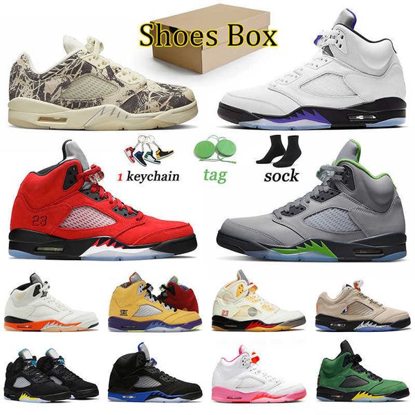 

authentic 5 basketball shoes 5s jumpman concord men women outdoor low psgs expression racer blue bird unc aqua green bean pinksicle trainers, Black