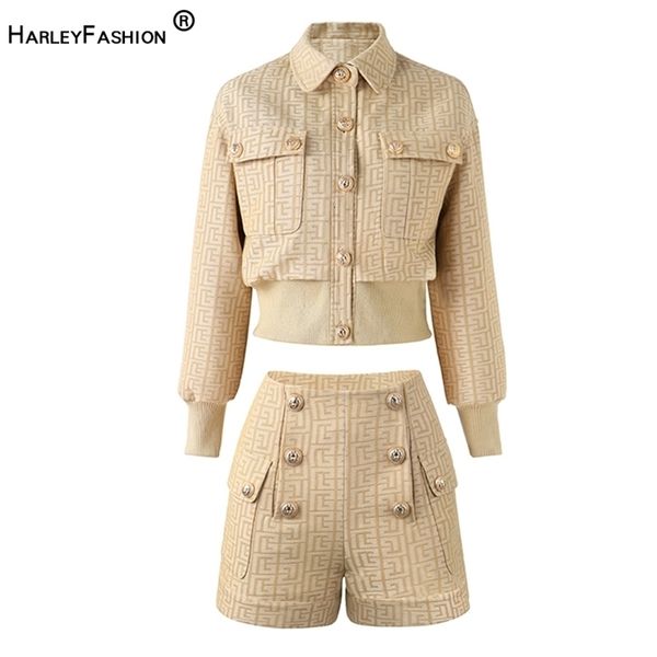 

womens two piece pants harleyfashion quality texture casual slim 2 women short and jacket set clothing 221115, White