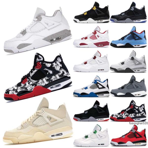 

shoes 4 4s basketball shoes mens white oreo cement sail triple black cat tattoo guava ice pure money bred cactus jack cool grey yellow royal