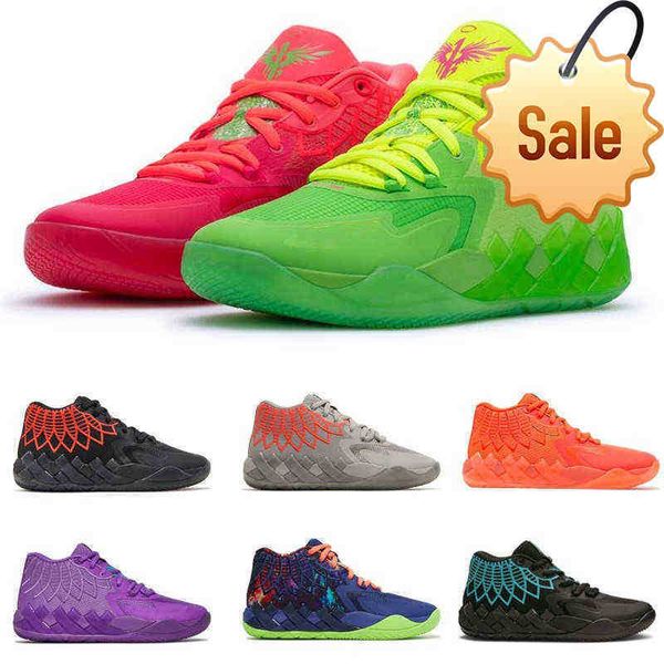 

og athletic outdoor mb.01 rick and morty kids basketball shoes for sale quali, Black