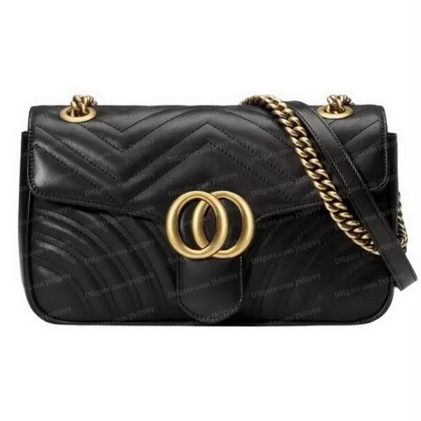 

double g women luxurys designers shoulder bags marmont womens bag handbag women handbags classic leather heart style gold chain crossbody me