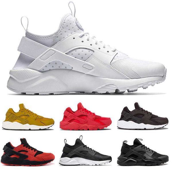 

shoes huarache 4.0 1.0 mens womens triple white black red rose huraches breathe sports sneakers trainers 3