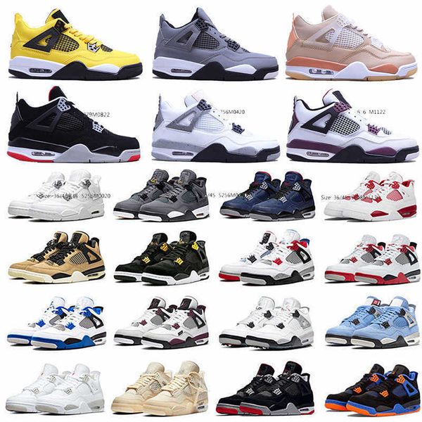 

shoes university blue 4 4s cream sail white oreo bred red thunder taupe haze what the black cat cement cool grey women sneakers