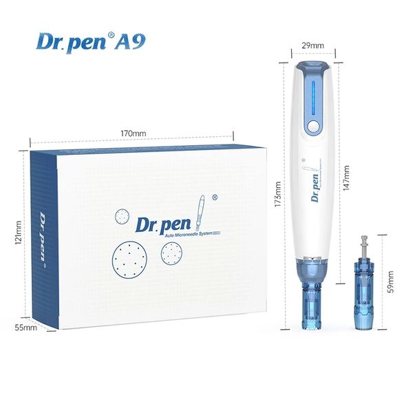 

new arrivals dr pen a9 face microneedle wireless microneedling device professional derma auto micro mesotherapy beauty machine derma needle