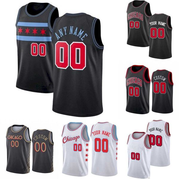 

chicago''bulls''custom mens womens youth 24 javonte green 5 derrick jones jr. 13 tony bradley 19 marko simonovic 21 malc, Black;red