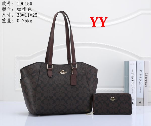 

2023 new wallets handbag tote shoulder clutch bags crossbody shopping bag purses letters flowers floral one handle wallet backpack women han