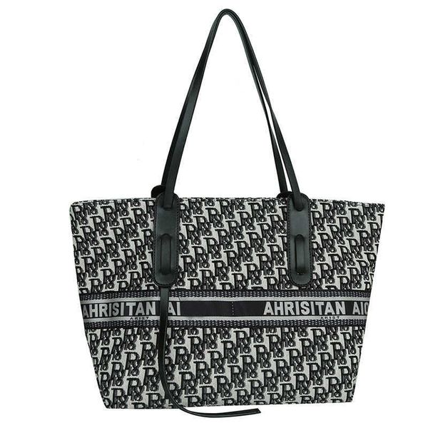 

star same style bag new fashion canvas shoulder high capacity women's tote bag purses sale