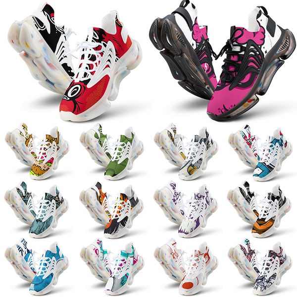 

customs shoes mens womesn runnings shoe diys multi color black whites grey triple red orange mens customized outdoor sports sneakers trainer