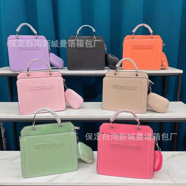 

factory clearance direct sales bag female 2023 new fashion letter handbag trend net red messenger s