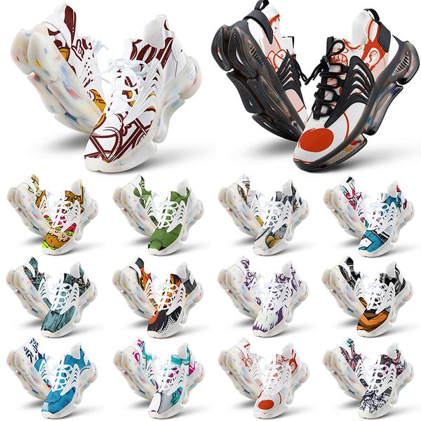 

customs shoes mens runnings diy multi color black whites grey triple red oranges mens customized outdoors sports sneakerss trainers walking