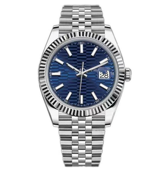 

brand 126234 126334 126200 datejust watches men mechanical automatic watch reloj business fashion steel clasp stainless steel luxury mens wr, Slivery;brown