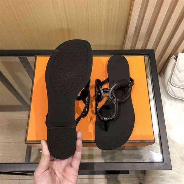 

designer herme herme slippers high oram herme woman slipper sandals quality stylish fashion h flip flops classics sandal flat shoes slide eu, Black