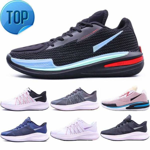 

running shoes w8 sneakers sports shoe black white gray blue red design wearable lightweight leather zoom winflo 8 men women and breathable