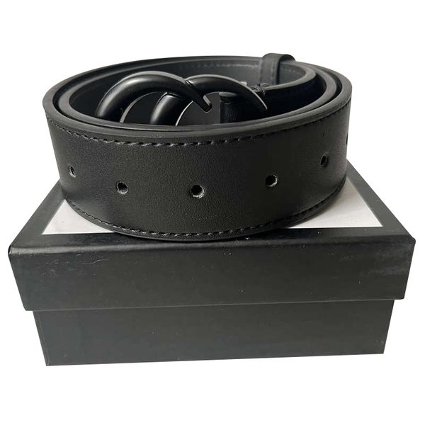 

designer belt luxury womens mens belts fashion metal black classical bronze big smooth buckle real leather waistband strap 3.8cm black color, Black;brown