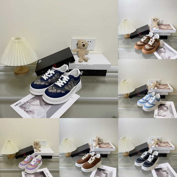 

designer shoes double g printed embossed trainers men women shoes comfortable breathable web sneaker platform biscuit shoes