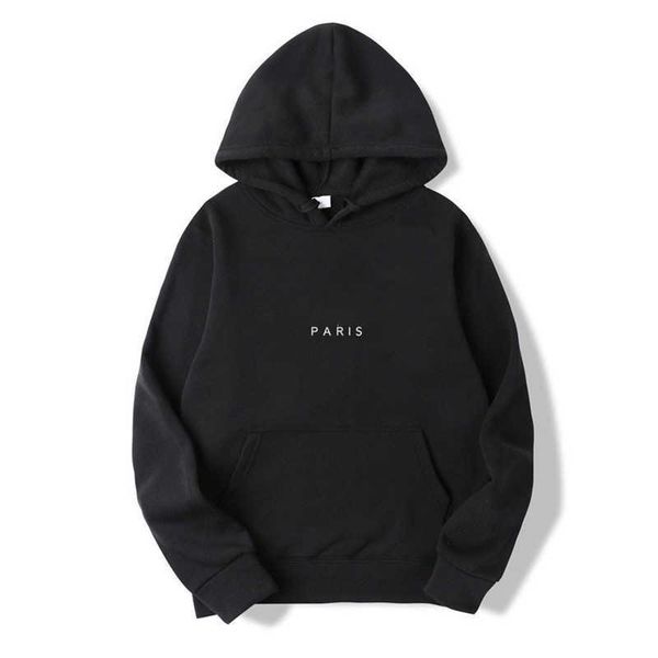 

19ss fashion hoodies men and women designer hoodies autumn long sleeve pullover casual mens clothing size s-3xl 20 color, Black