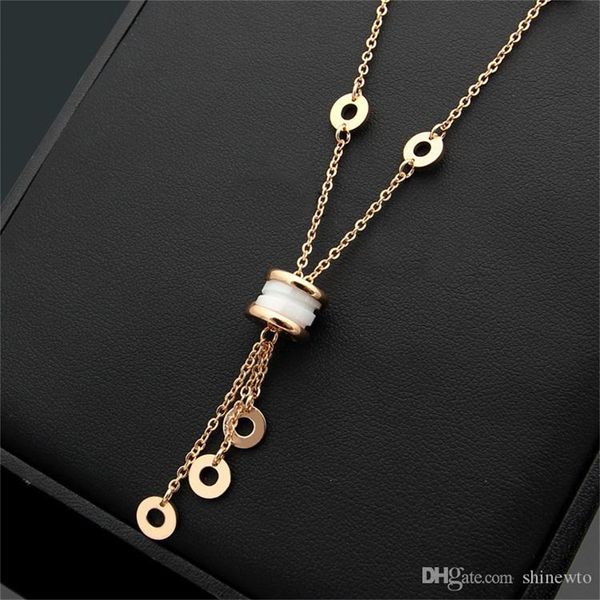 

brand necklace woman chain with floral designs fashion women necklace gold, Silver