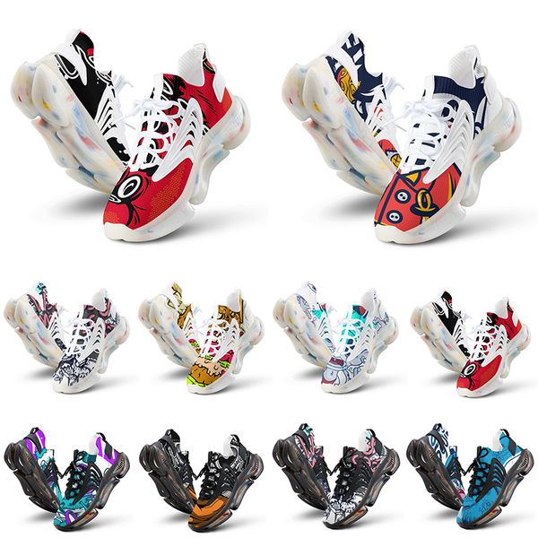 

fashion custom shoes men women running shoe diy colorful multi color208 mens customized outdoor sports sneaker trainers, Black