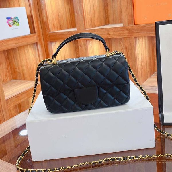 

cc bag cc wallet designer custom luxury classic flap bag tweed bag handbag leather leather cowhide gold or silver chain slant shoulder deauv