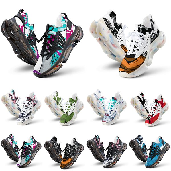 

fashion custom shoes men women running shoe diy colorful multi color103 mens customized outdoor sports sneaker trainers, Black