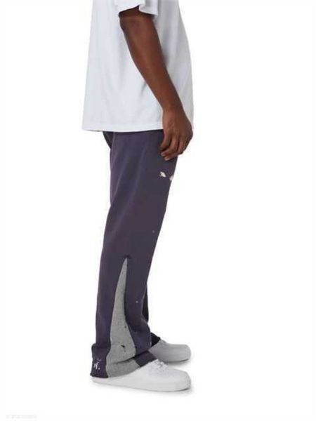

men's pants galleries dept designer sweatpants sports painted flare pant28, Black