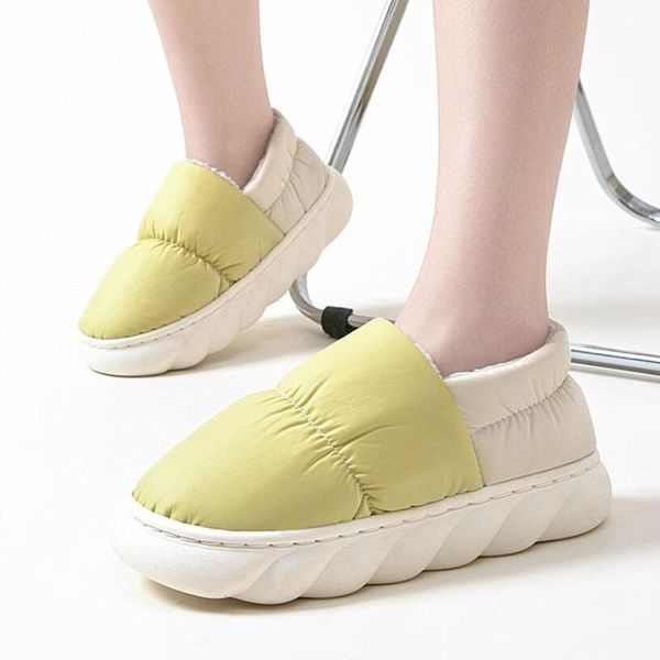 

boots winter woman flat heels warm fur shoes for female rainproof outdoor anti-slip thick bottom mixed colors women snow boot 221114, Black