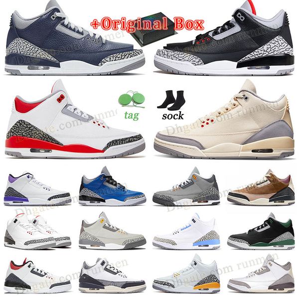 

jumpman 3s basketball shoes retos 3 og high new fashion designer original with box dark iris slim shady georgetown musilin cool grey sneaker