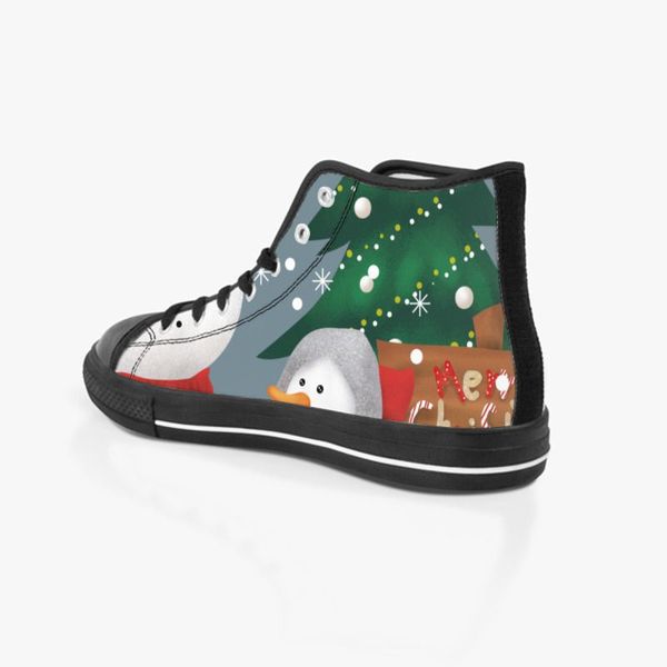 

summercustom 2023 fashion fashioncanvas fashion newnewshoes fashion high shoes accept customization uv printing process mens686, Black
