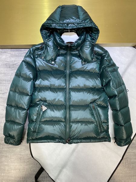 

2023luxury france mens down jacket letter monclair logo knitted women parkas panel casual coats bomber jackets designers men s clothing 001s, Black
