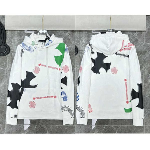 

luxury fashion men's sweatshirts designer classic women jackets hoodies zipper hooded sweater casual cross pullover sanskrit hoodie co, Black;brown