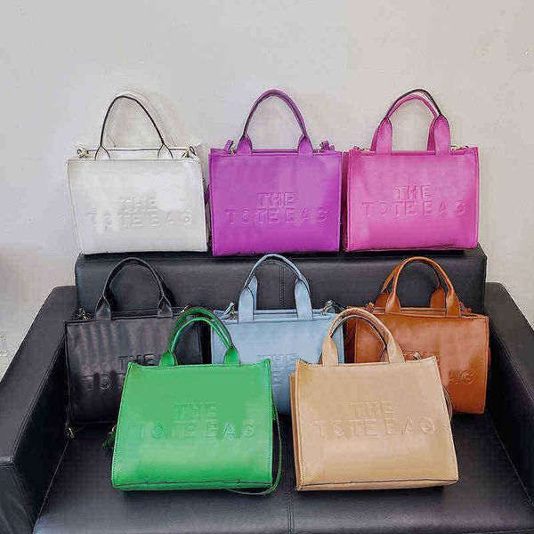 

marc tote bag evening designer bags the bag large capacity lady designer letter embossing alphabet women shopping handbag 220819